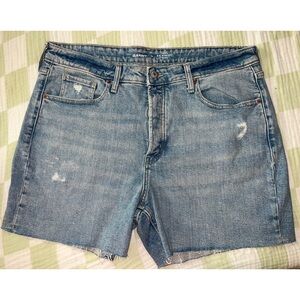 Old Navy Light Blue Denim Shorts sz 16